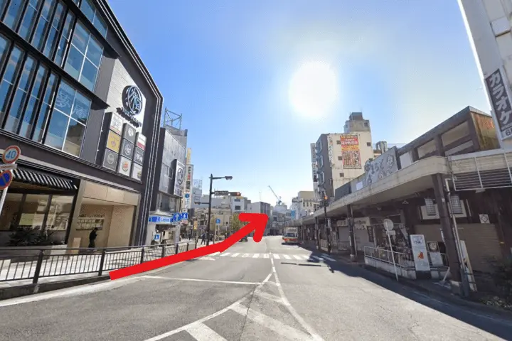 法テラス小田原への道順①