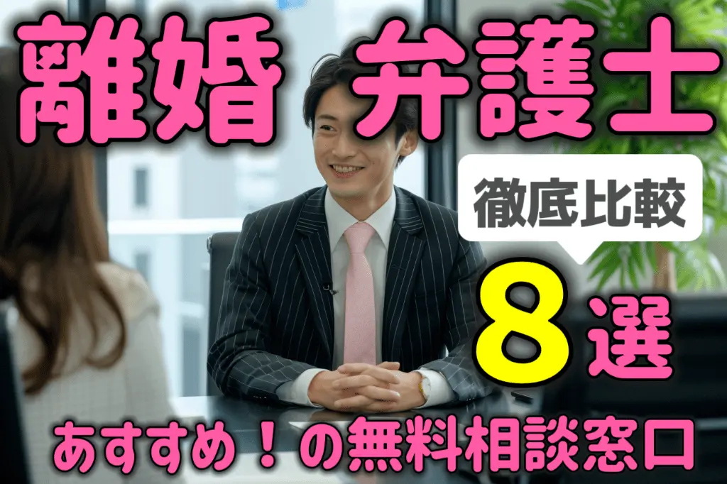 離婚問題を弁護士に無料相談できるおすすめの相談窓口８選！徹底比較